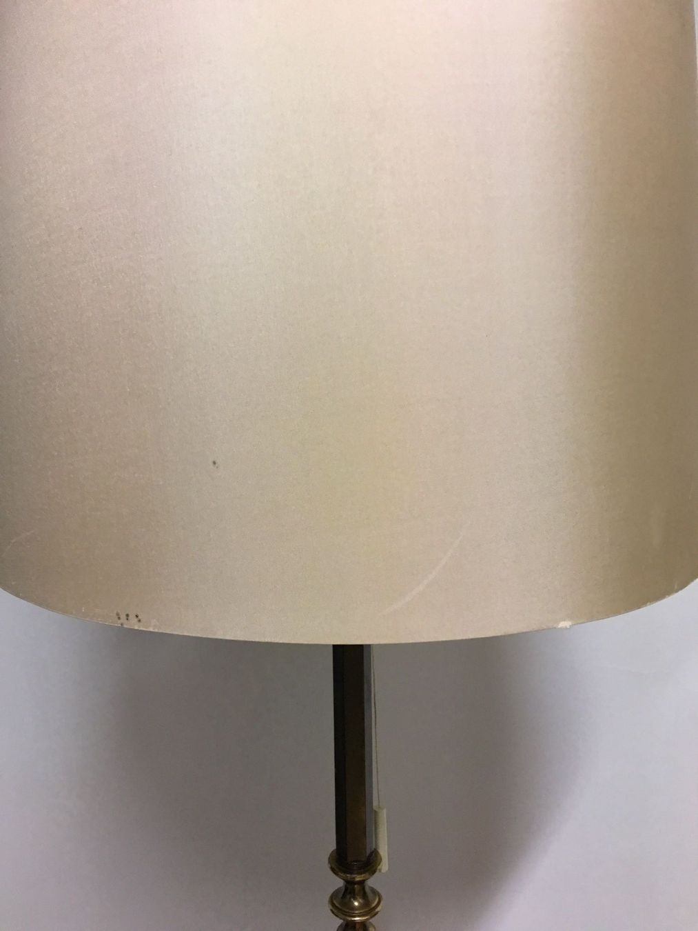 Lampade: Stehlampe, Messing, Stoffschirm, Vintage-Stil – Usato da Olten venduto da ELHANDEL 5