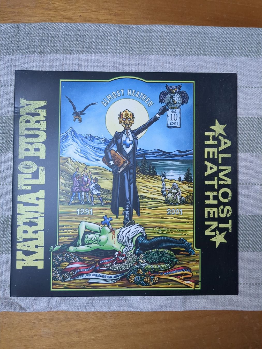Dischi in vinile: Karma to Burn - Almost Heathen – Nuovo (secondo la descrizione) da Euseigne venduto da Barbichette