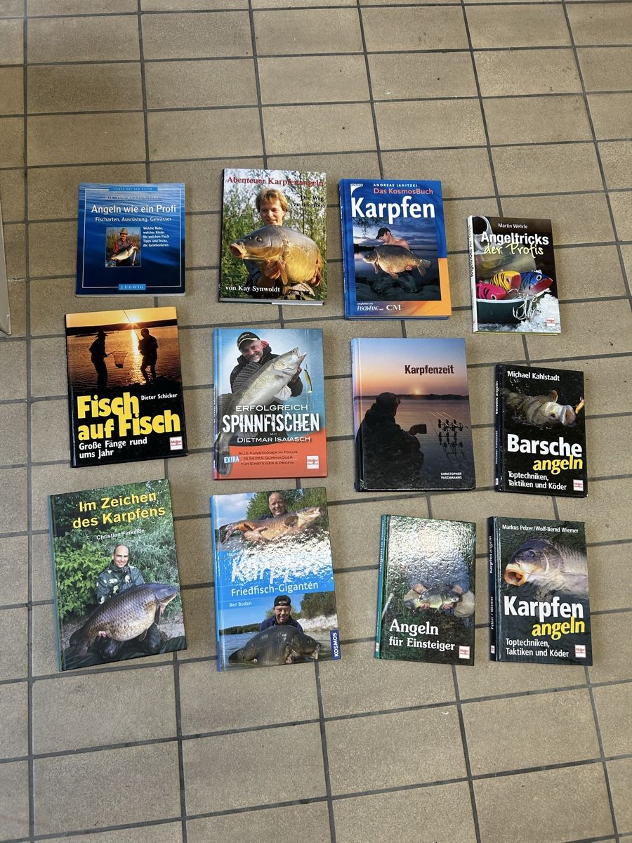 Bücher: Diverse Angler Bücher – Gebraucht aus Wetzikon ZH von ben_8b2w