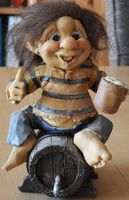 TROLL BIERBRAUER , TROUBS top zustand, doppelt b. Sammlung