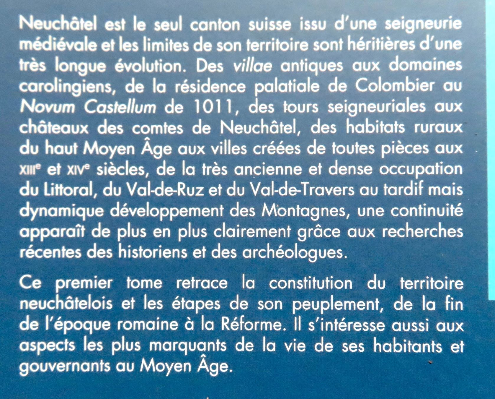 Libri: Histoire du canton de Neuchâtel – Usato da Le Locle venduto da LibrairieLaBergerie 1