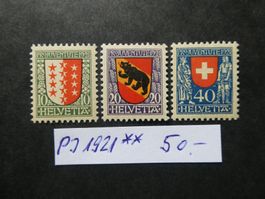 Pro Juventute 1921 postfrisch