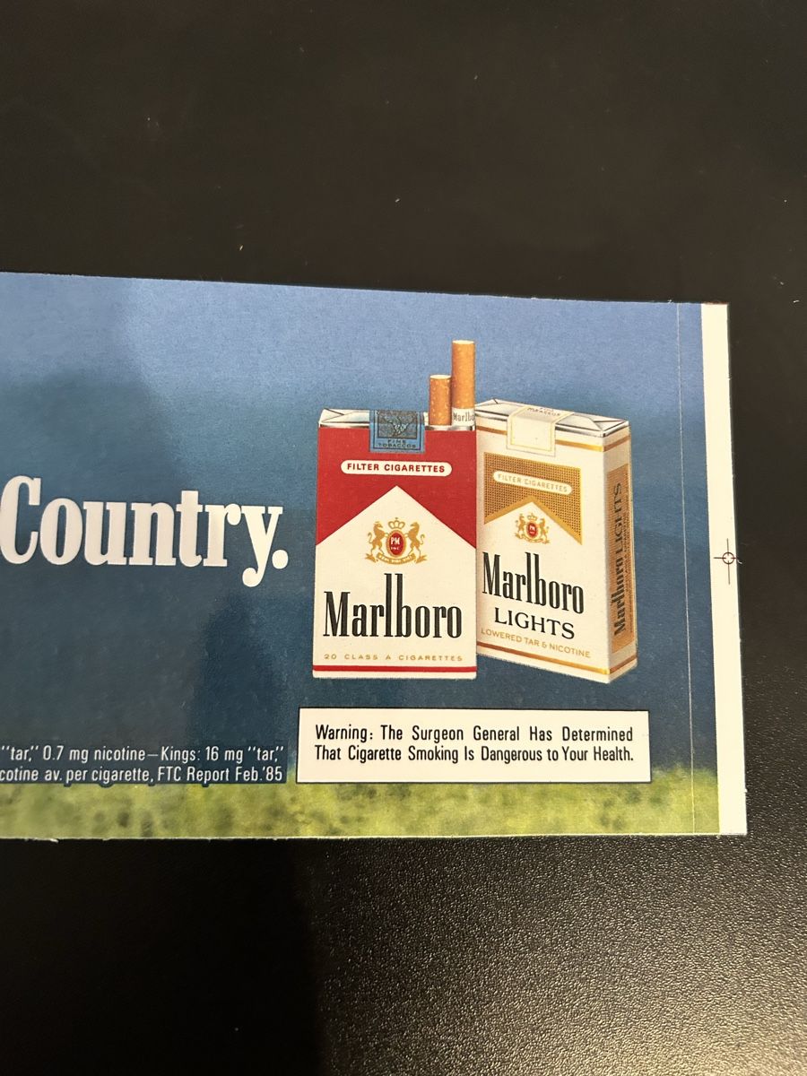 Sticker: Marlboro Country Original Sticker – Usato da Schliern b. Köniz venduto da Trebesch 2