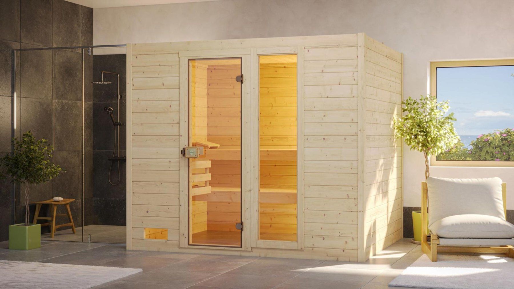 Sauna & Accessori: Weka Sauna Valida 4 – Nuovo e nell'imballaggio originale da Diepflingen venduto da Der_billige_max