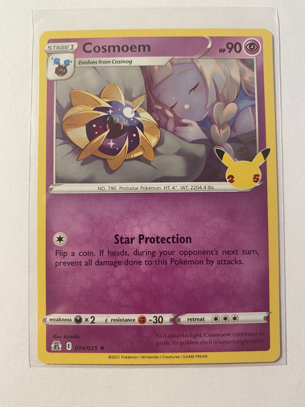 Pokémon Sammelbilder & Trading cards: Pokemon Cosmoem 014/025 Celebrations EN – Neu (gemäss Beschreibung) aus Weingarten-Kalthäusern von McGmavlo