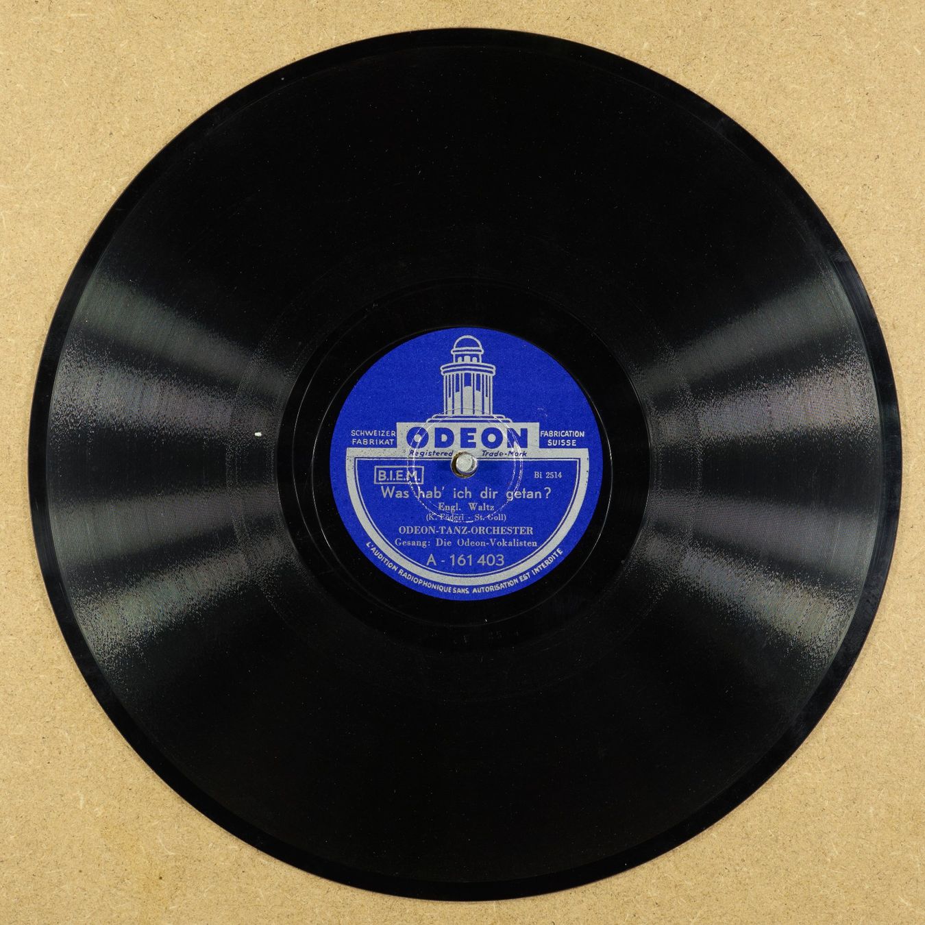 Vinyles: 10x div. Schellack – D'occasion à Birmenstorf AG par biggs02 1
