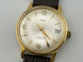 Vintage MOSER Handaufzug läuft
