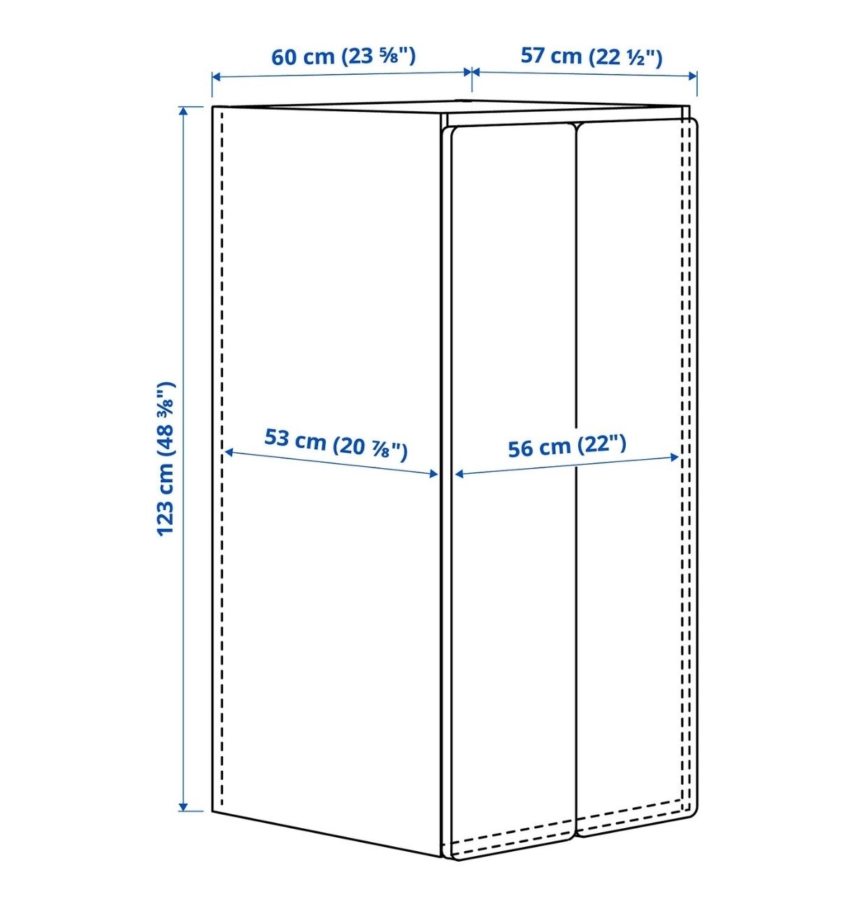 Ikea Armoires: Småstad Kleiderschrank – D'occasion à Ebnet par Yellowjj 2