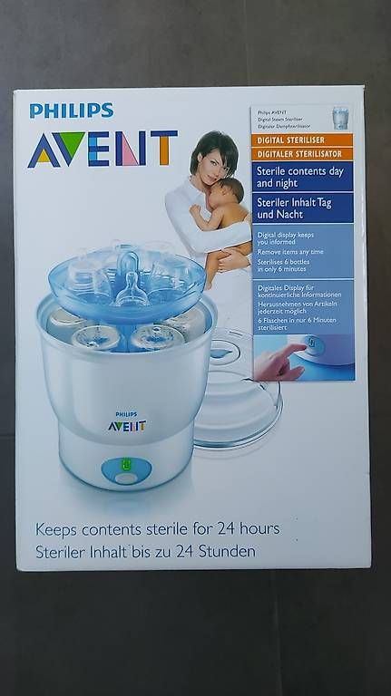 Pasti del neonato: Philips Avent Dampfsterilisator digital – Usato da Steffisburg venduto da brasilien81