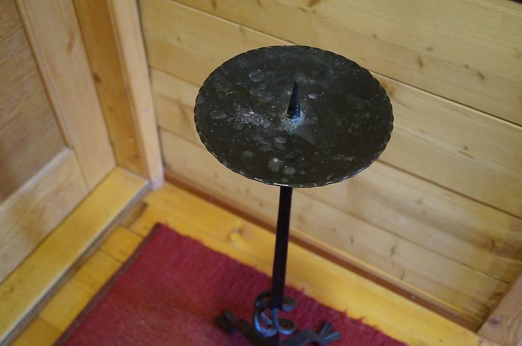Portacandele: Kerzenständer, Schmiedeeisen – Usato da Scheid venduto da dirauls 2
