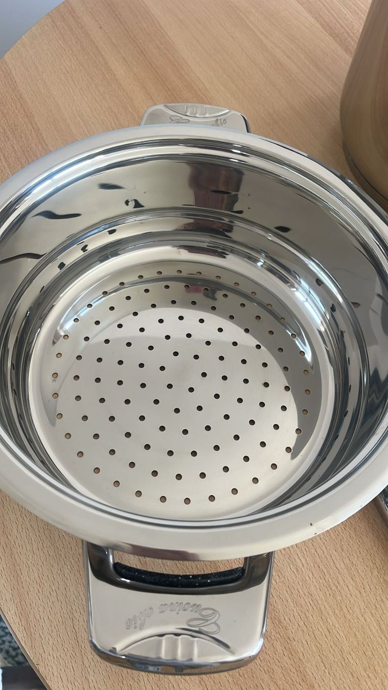 Töpfe: Kochtopf, Damp- und Bratpfanne – Neu und originalverpackt aus Schaffhausen von LRua 3