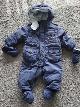 Winter Overall Grösse 62 Schneeoverall inkl Handschuhe
