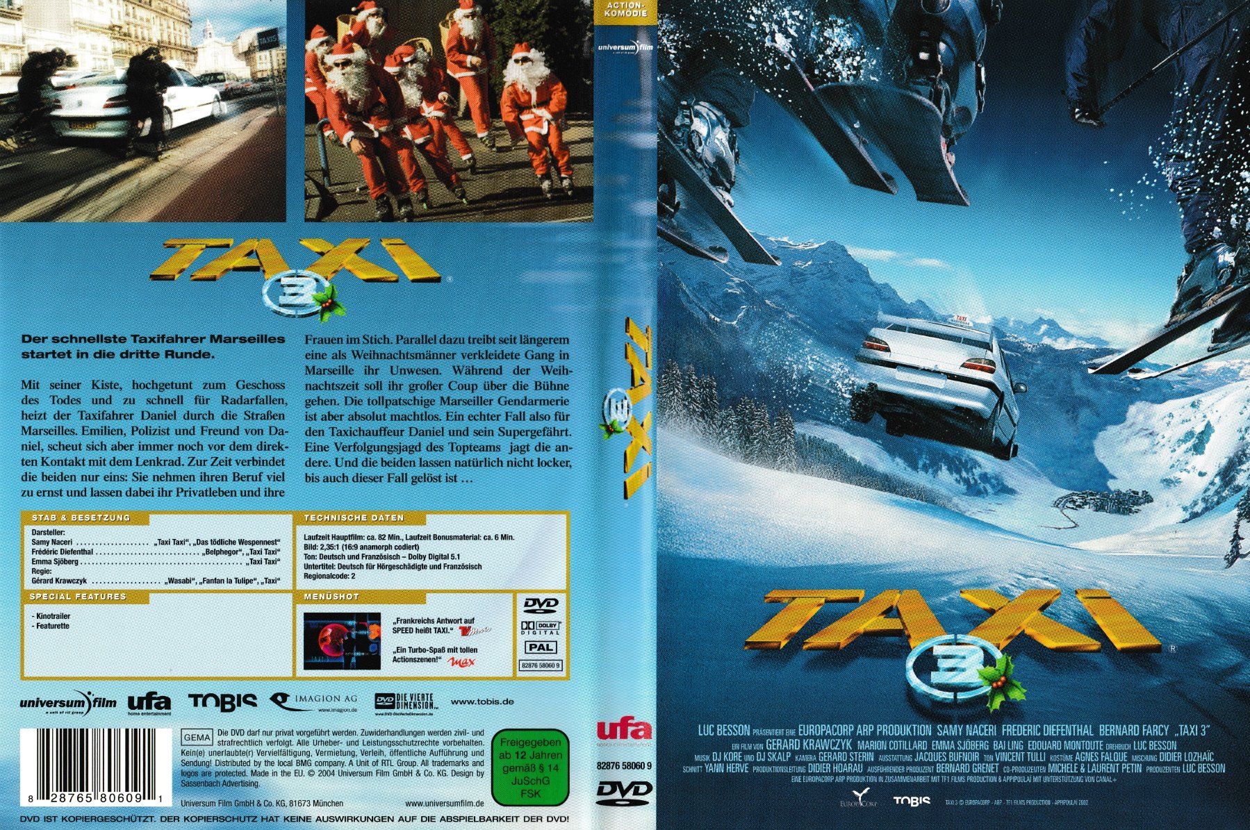 Tutti i DVDs: DVD - Taxi 3 – Usato da Langnau am Albis venduto da MediaRescuerKeLoX