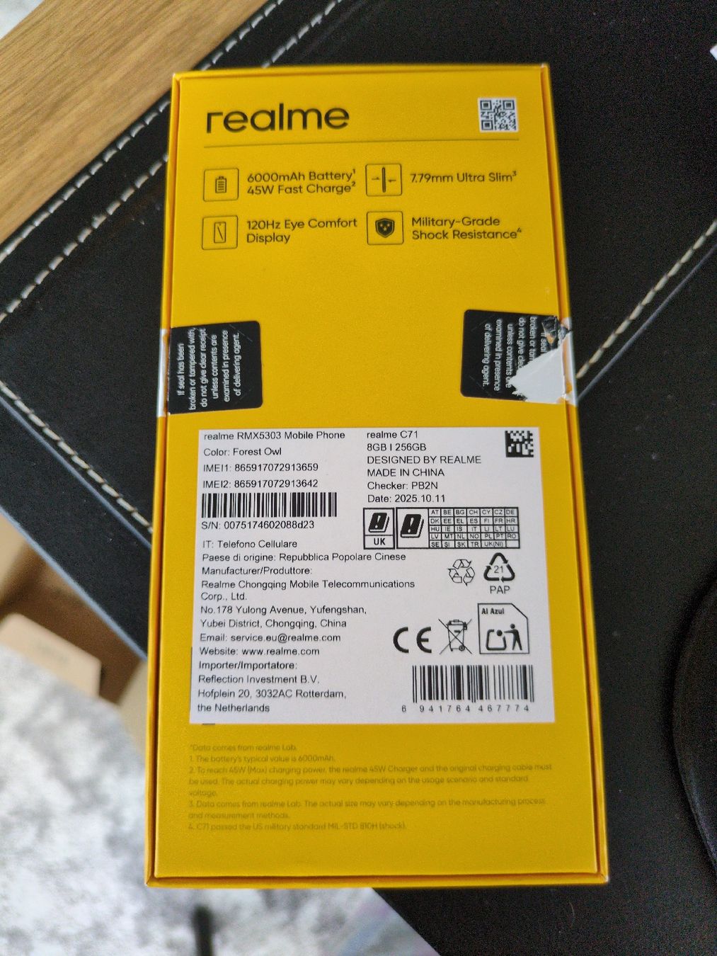 Realme Telefoni cellulari / Smartphones: Realme C71 - 8GB RAM, 128GB Speicher – Nuovo (secondo la descrizione) da Dübendorf venduto da bluenile80 1