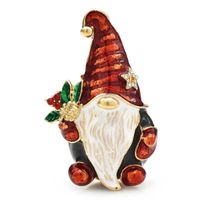 Brosche Zwerg (Weihnachten)