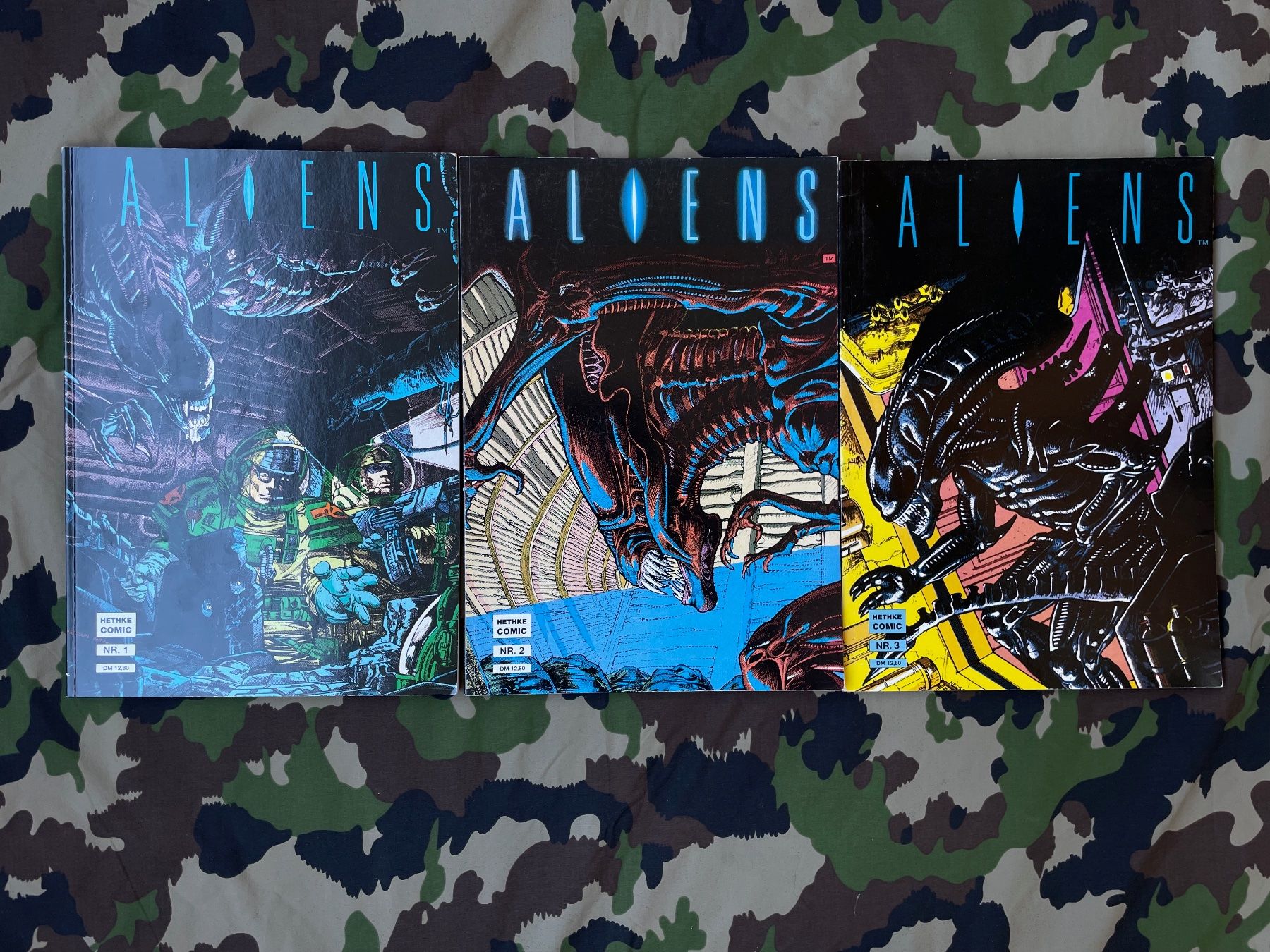 Comics: 90s Aliens Comics N 1,2,3 German First press – Gebraucht aus Zürich von le_souk