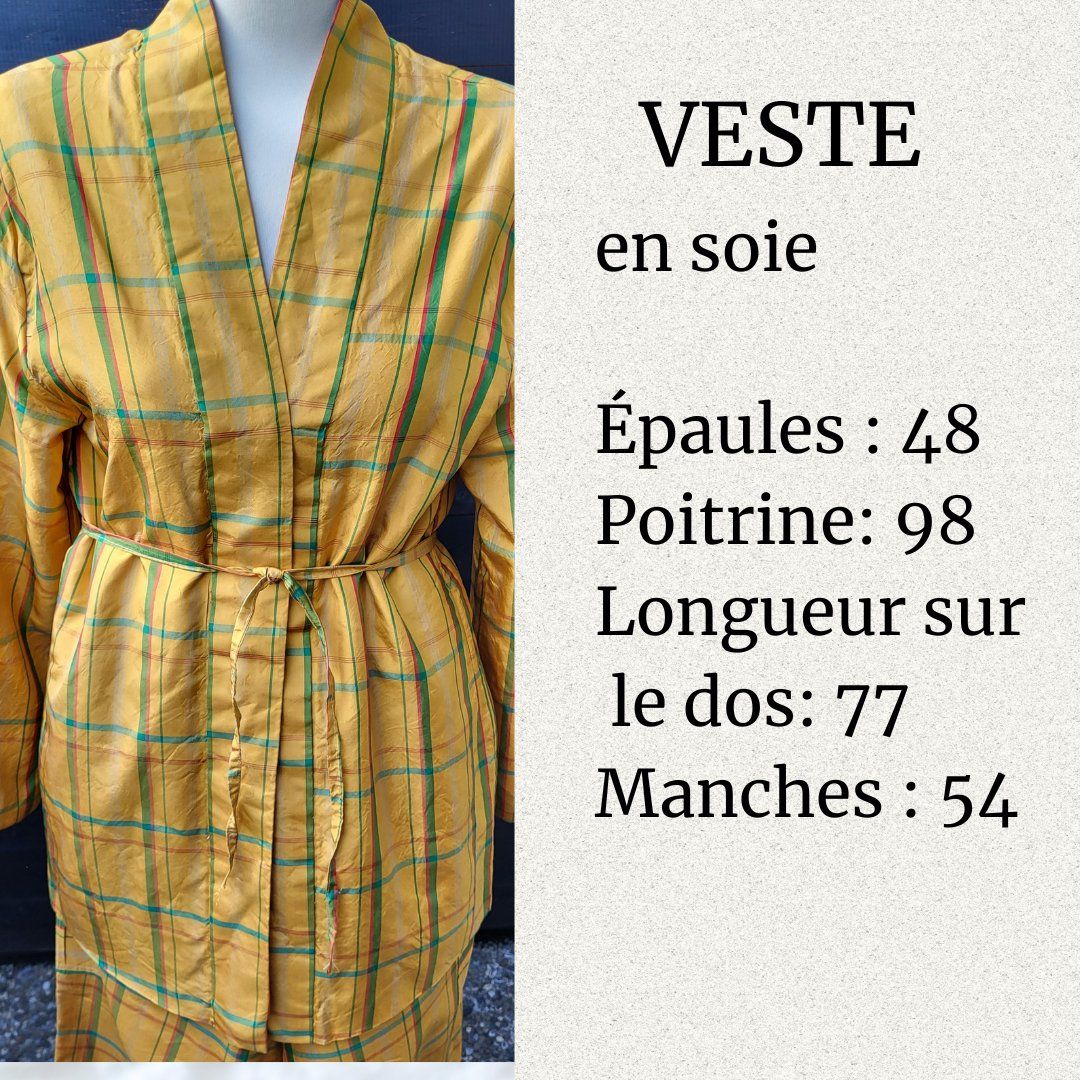 Anzüge & Kostüme: Veste & pantalon en soie – Neu (gemäss Beschreibung) aus Fribourg von VictoriaShop7 9