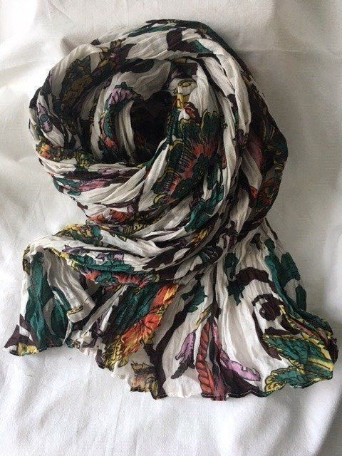 Foulard & Sciarpe: INDISCHER SCHAL - SARONG - EINZELSTÜCK – Nuovo (secondo la descrizione) da Honau venduto da sainj 1