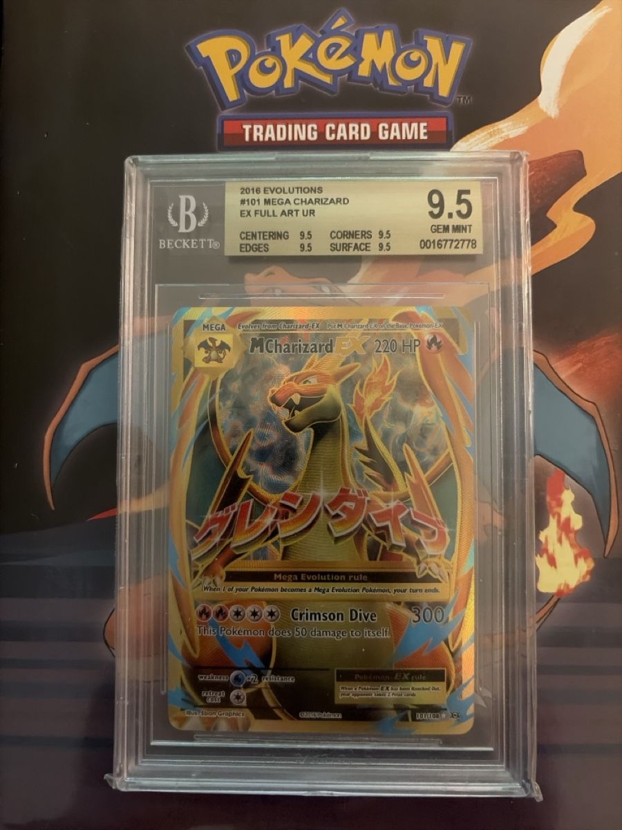Pokémon Carte collezionabili: Pokemon Karte Mega Charizard EX 9.5 BGS Gem Mint – Nuovo (secondo la descrizione) da Seuzach venduto da lb_collectr