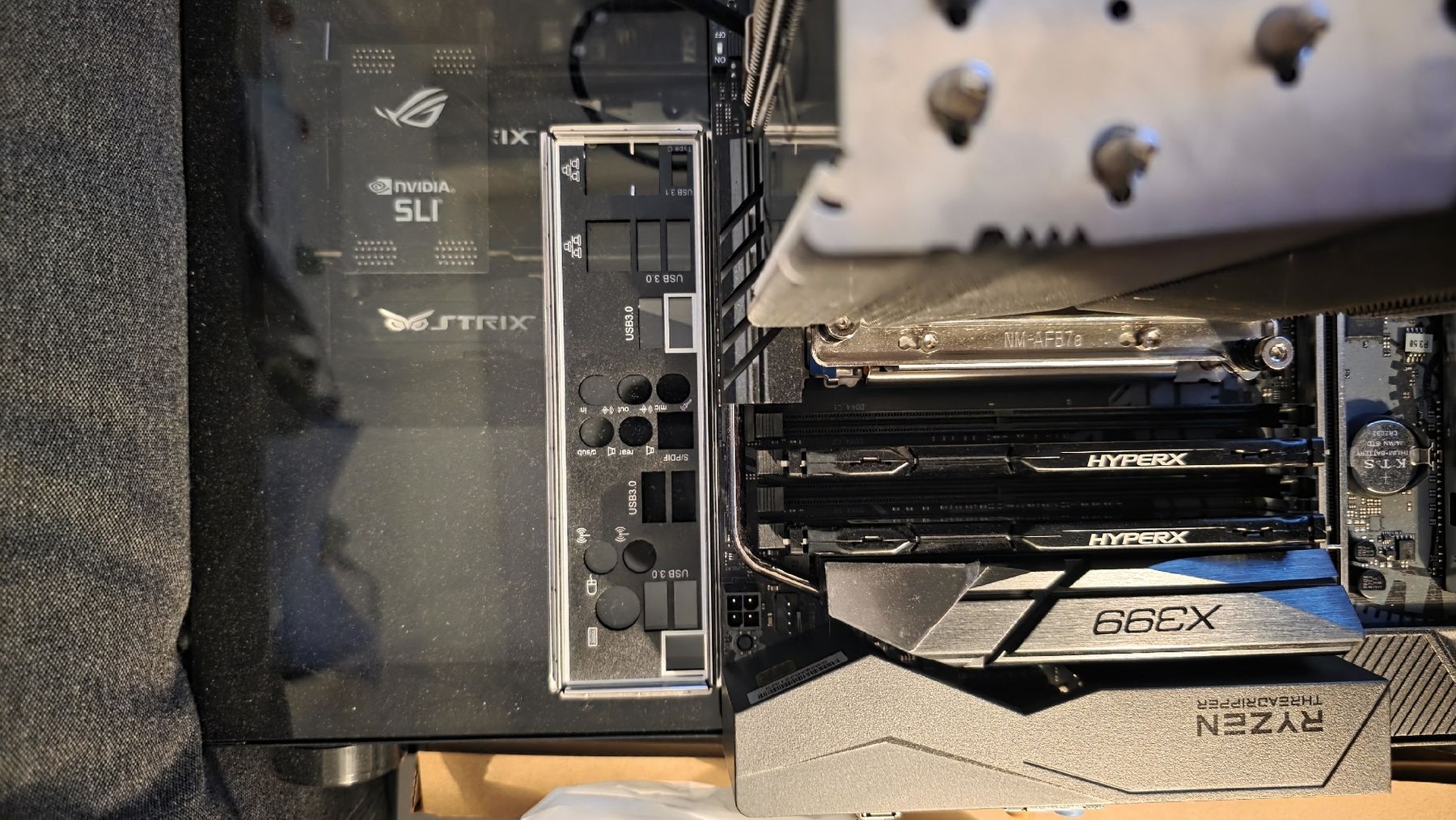 Amd Elektronikbauteile: AMD Threadripper 1950X + 32GB + Mb + cooler – Gebraucht aus Unterägeri von Merzp 2