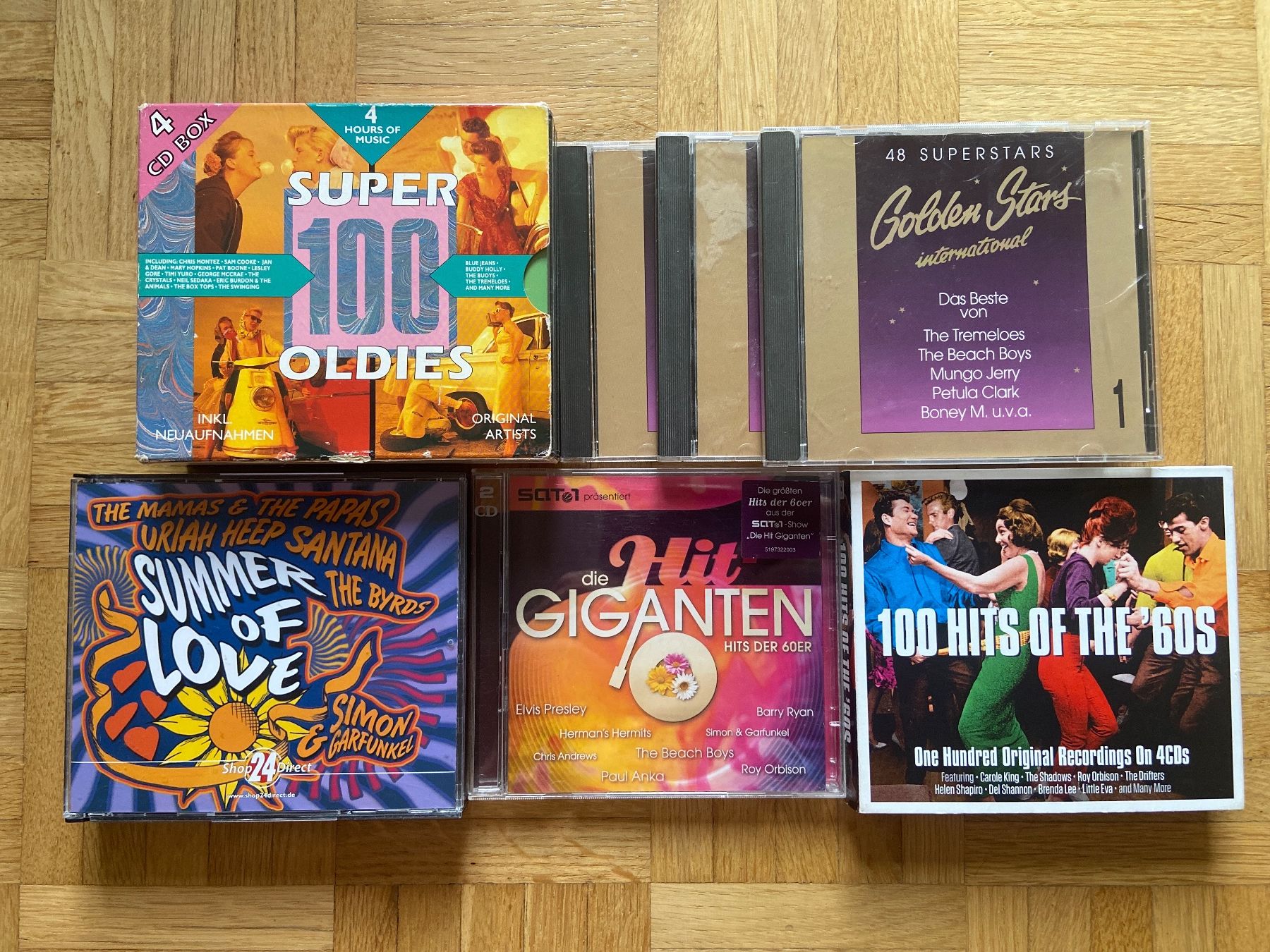 CDs: 60ies Oldies Hippies – Gebraucht aus Wabern von fingersinfactories
