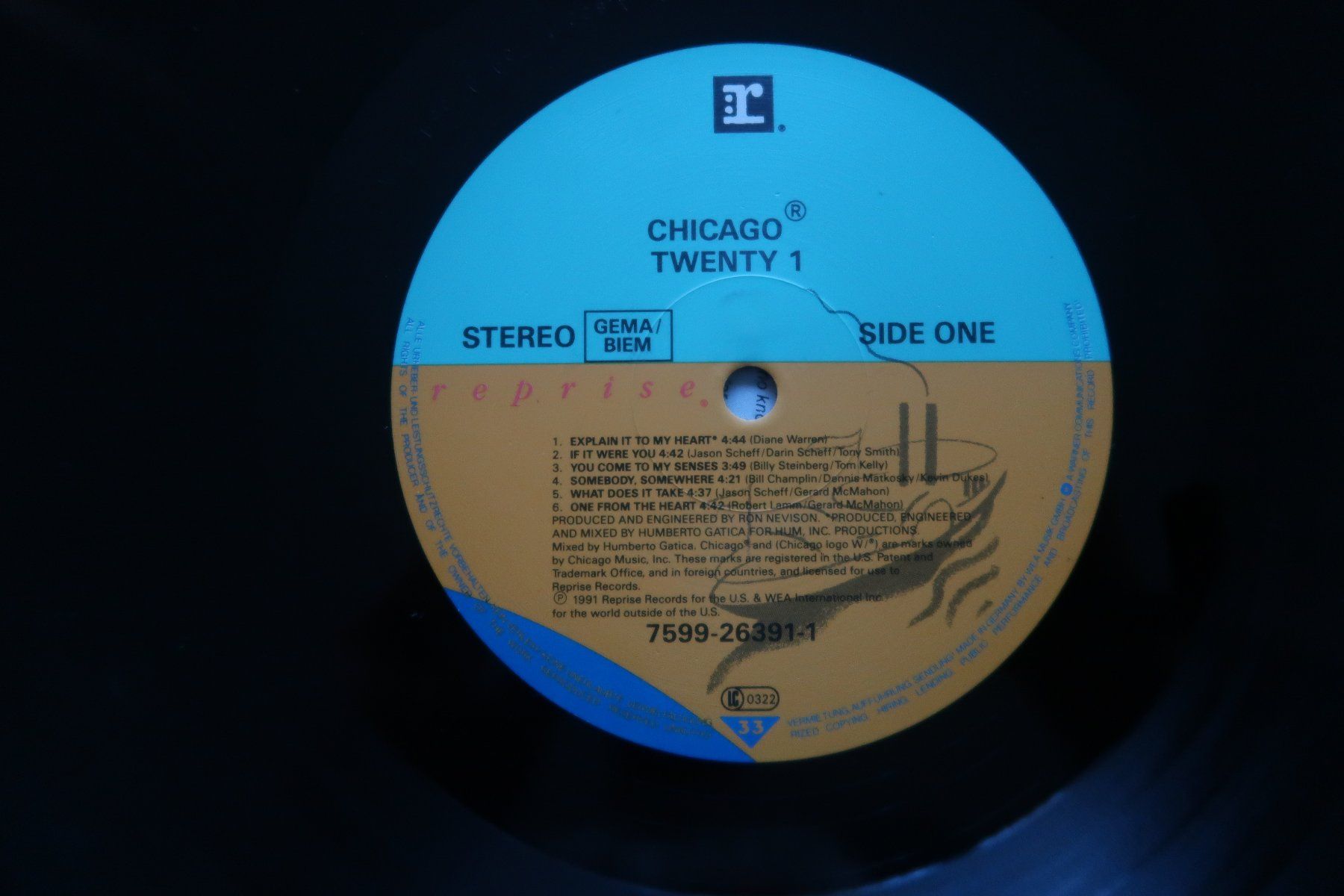 Dischi in vinile: CHICAGO - 21 - TWENTY 1 - VINYL LP – Usato da Basel venduto da Patiscat 2