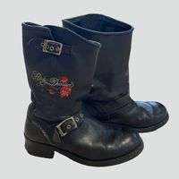 Harley Davidson beautiful leather boots 39 Condition 6/10