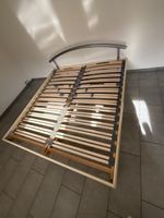 Hasena Doppelbett mit Lattenrost Holz Metall guter Zustand