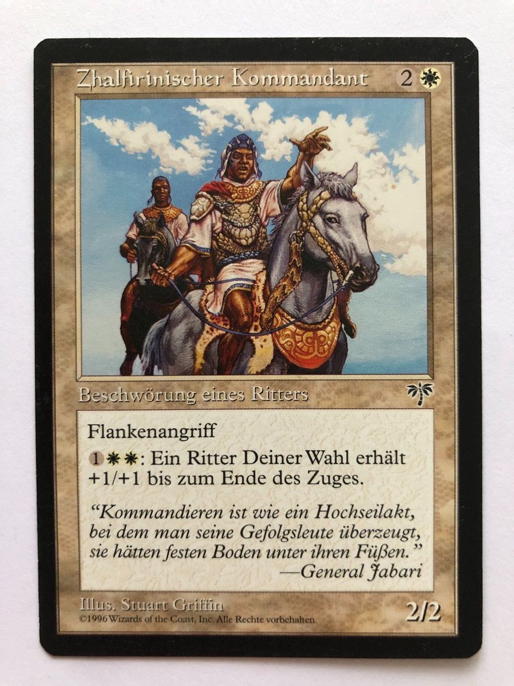 Cartoline: MTG - Zhalfirinischer Kommandant – Usato da Zürich venduto da T_H_O_M_A_S