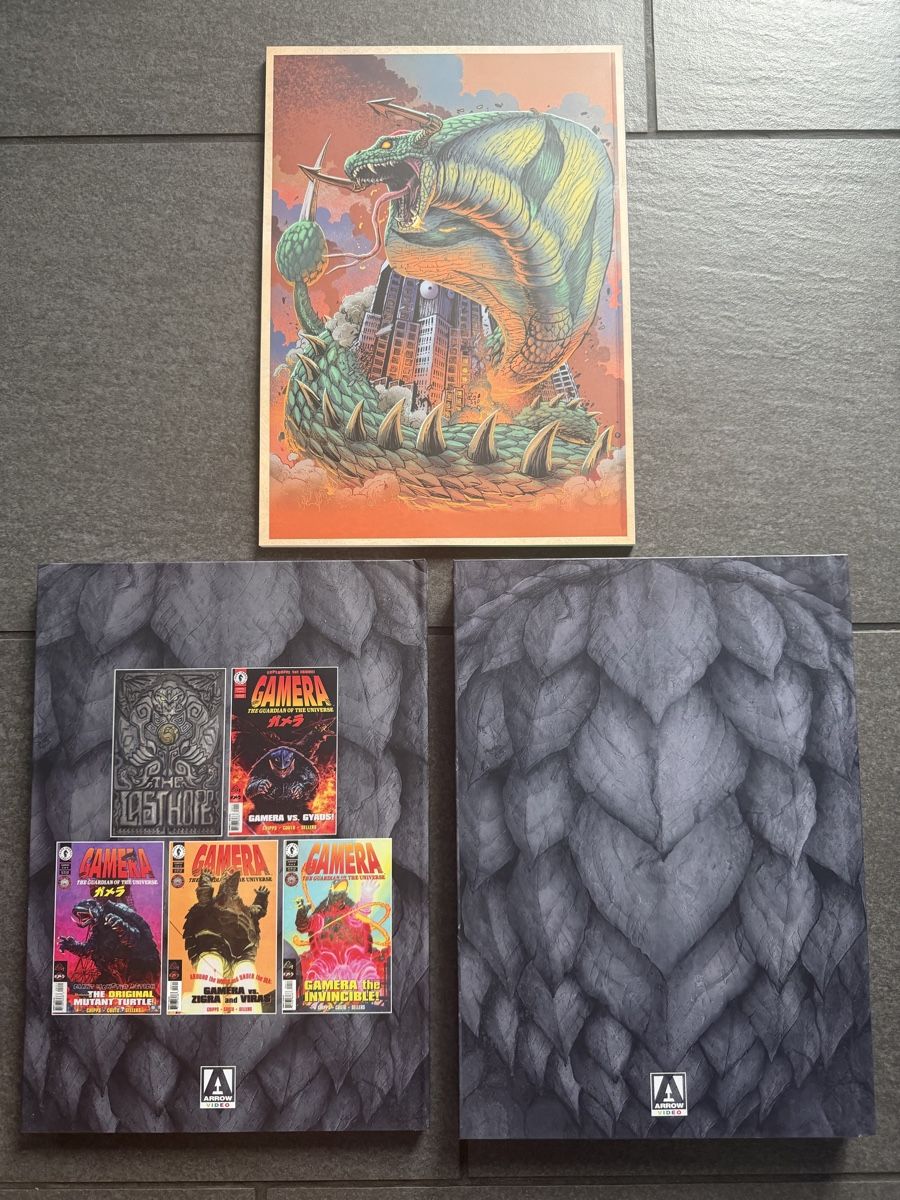Alle DVDs: Gamera The Complete Collection Blu-ray Arrow Video Boxset – Gebraucht aus Zürich von cENS0R 4