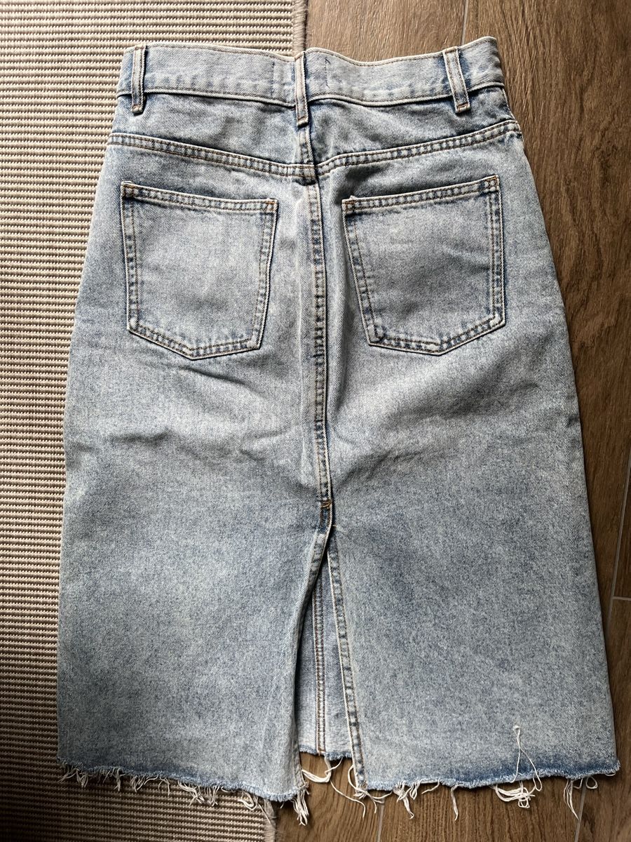 Mango Gonne: Jupe en jean bleu clair, Mango, taille S – Nuovo (secondo la descrizione) da Hauterive NE venduto da Lipal 3