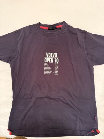 MUSTO T-Shirt Volvo Open 70 Dunkelblau Grösse M guter Zustan