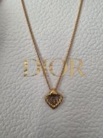 Kette Dior Herz CD Anhänger Roségold Damen gebraucht