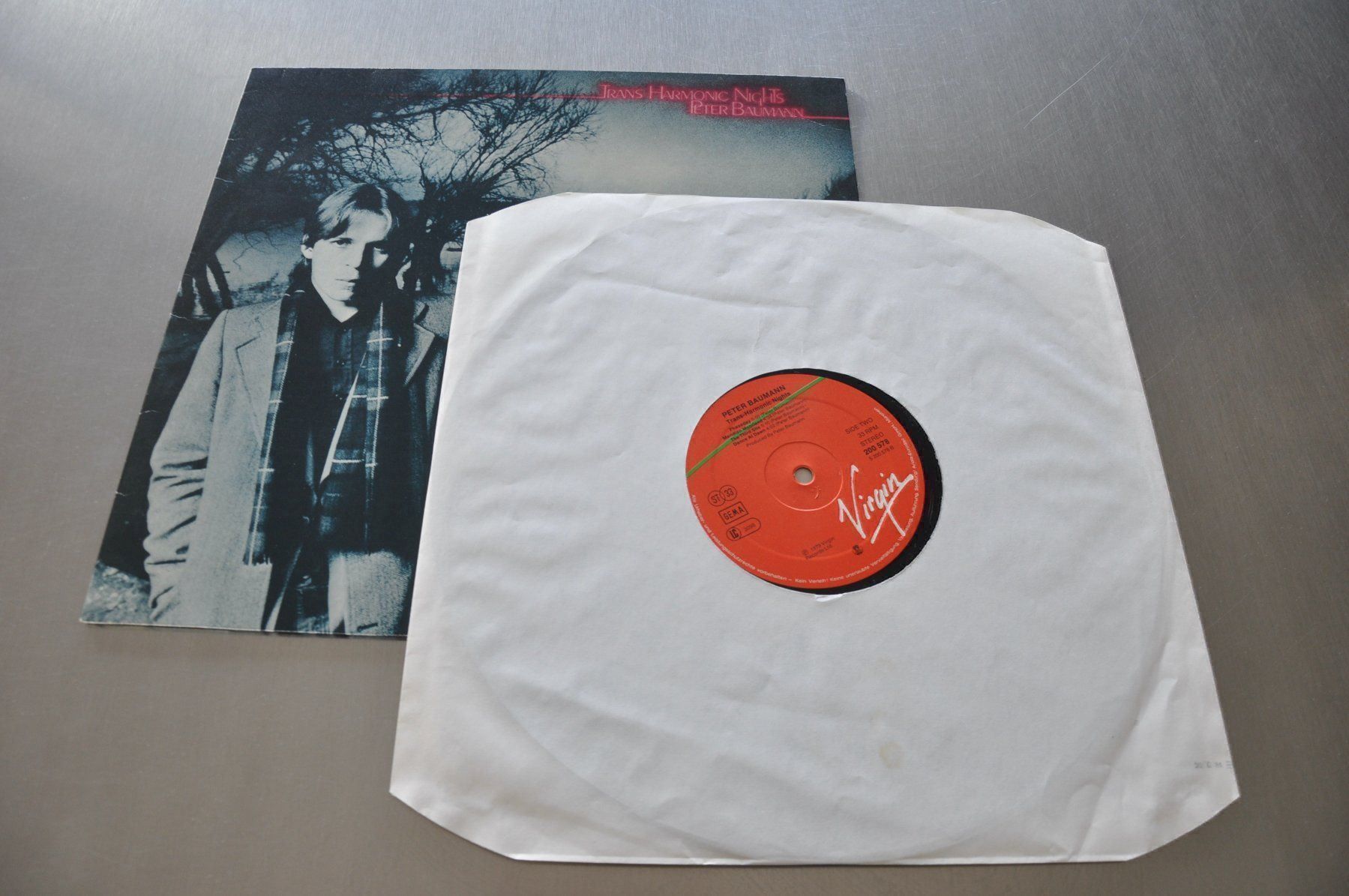 Dischi in vinile: PETER BAUMANN LP TRANS HARMONIC NIGHTS – Usato da Sion venduto da jaipur1401 2