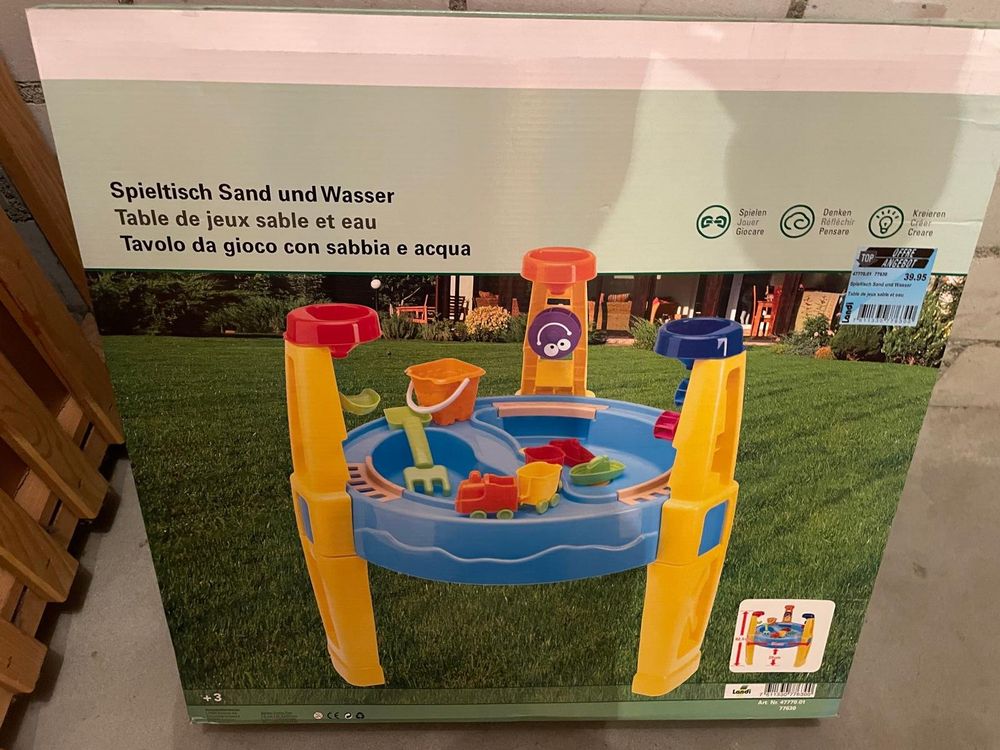 Edushape Aktivitätswanne Für Sand & Wasser – Stabiler Kunststoff, 27 Liter, Für Drinnen & Draußen