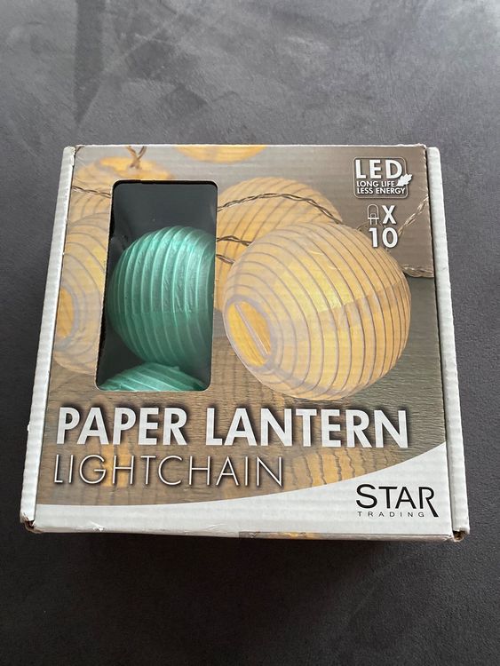 Chakra Papier-Stern-Laterne – Handgefertigte Dekoration In Blau, Als Laterne Oder Deckenanhänger