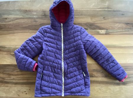 46 Nord Steppjacke Grösse 164 lila Übergangsjacke Mädchen
