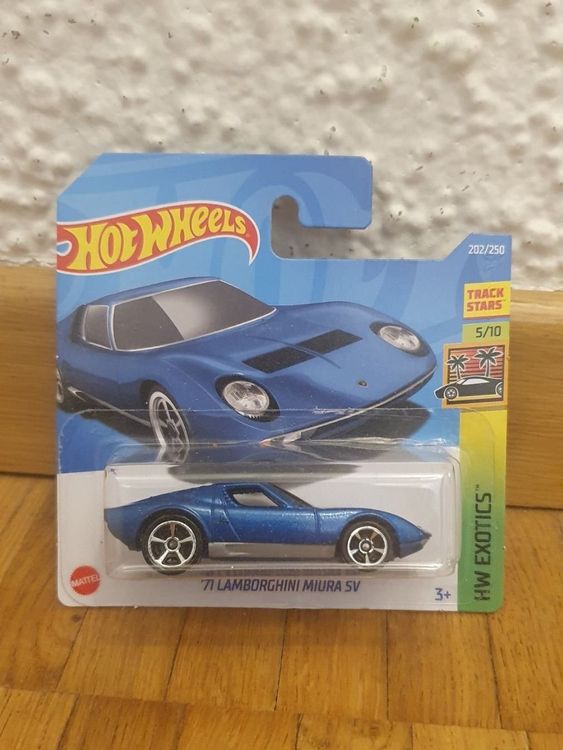 Hot Wheels – 1971 Lamborghini Miura SV [Ross] – Edizione Anni '70 Vs '90 6/10 – Scala 1:64 In Pressofusione, Collezione