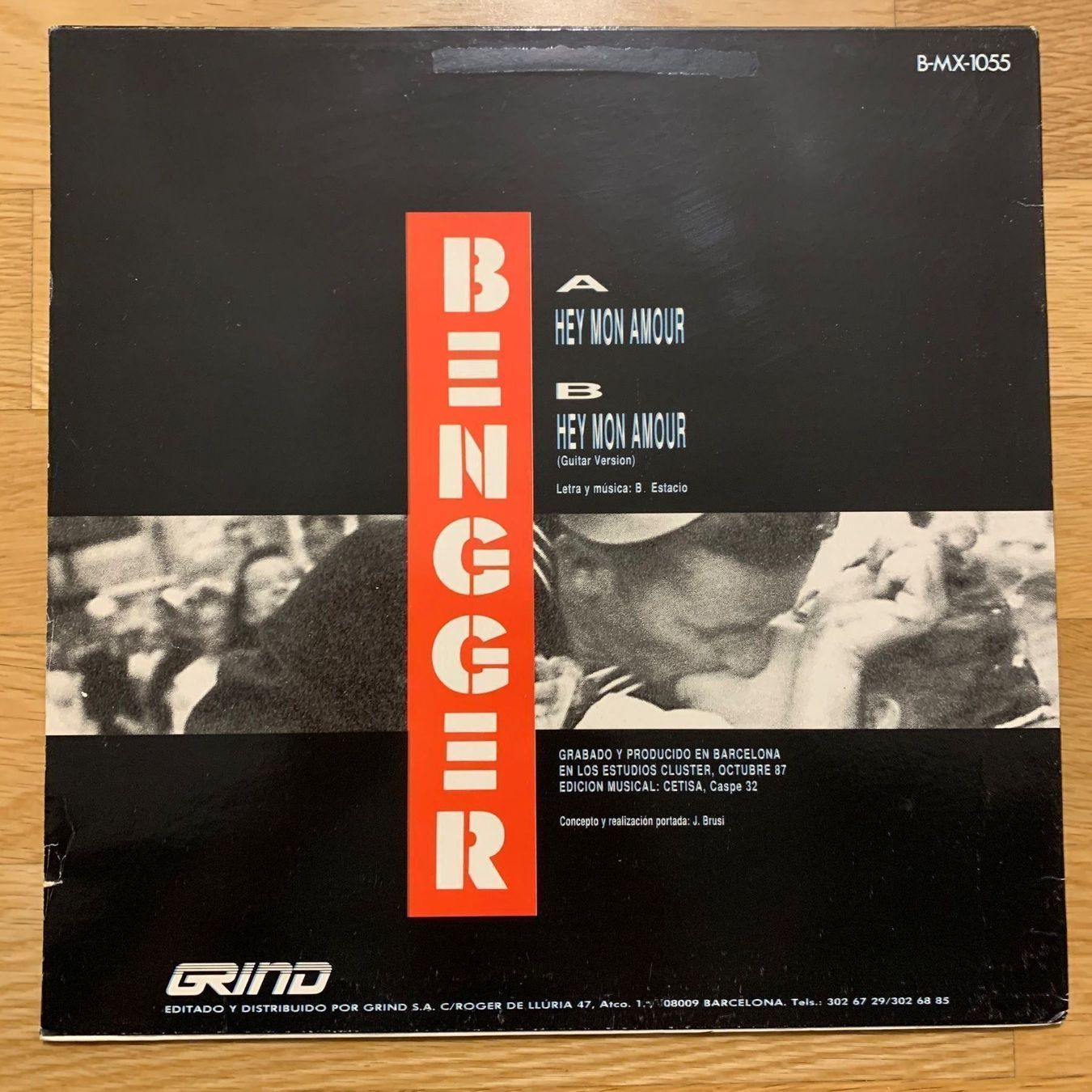 Dischi in vinile: BENGGER / HEY MON AMOUR (1987) – Usato da Sarnen venduto da m-basic 1