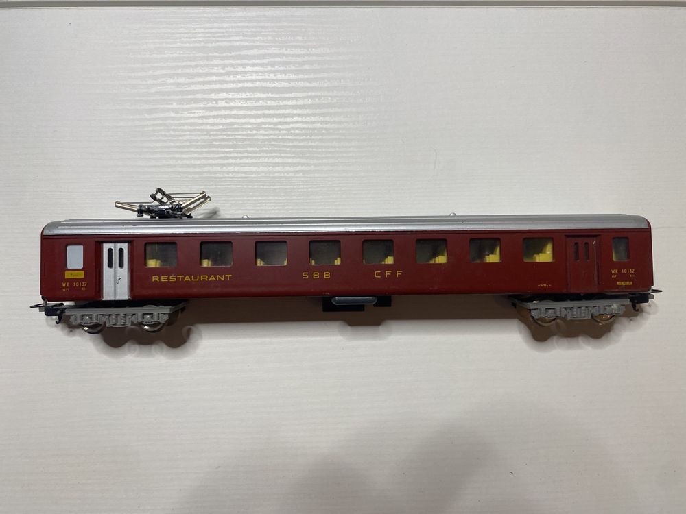 Wagon Restaurant SNCF Vintage HO - Marque Lima - Modélisme Ferroviaire - Occasion