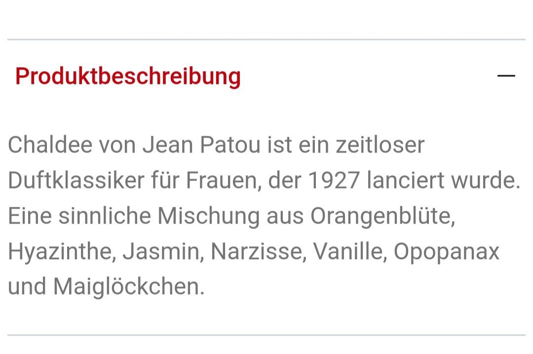 Profumi & Eau de Toilette: Parfum Jean Patou – Usato da Zuchwil venduto da mag_mdx5 3