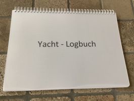 Nautisches Logbuch für 4 Törns, 160 S., Grösse 21 x 29.7 cm,
