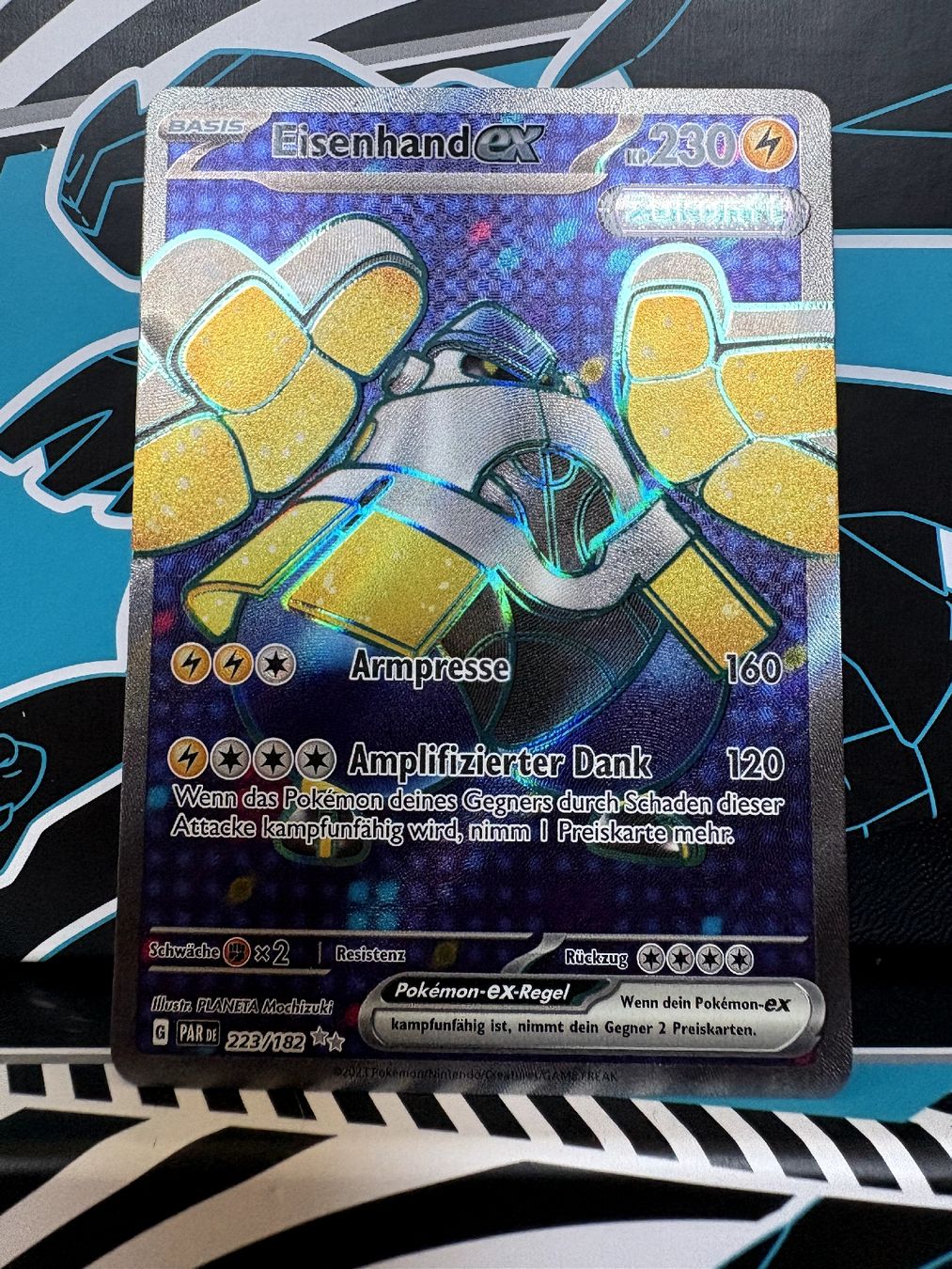 Pokémon Carte collezionabili: Eisenhand ex (PAR) DE – Usato da Zürich venduto da Sysyem-pokemon