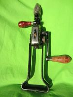 Bohrmaschine antik mechanisch für rechts und links Händer