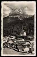 AK Schuls, Totale des Ortes mit Piz Lischanna