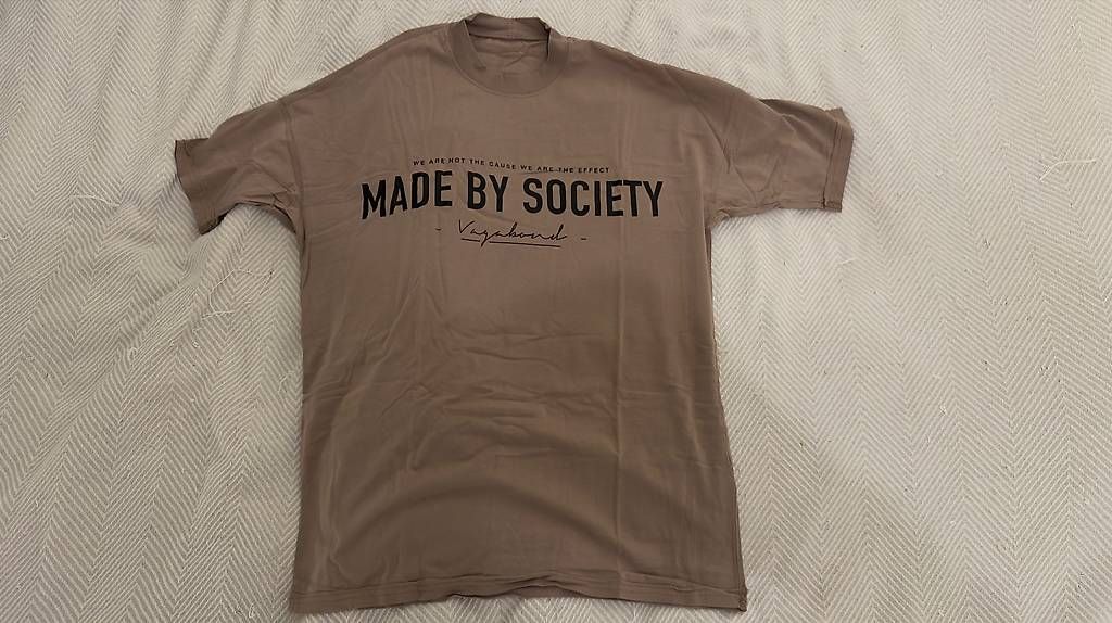 T-shirt: Vagabund Shirt braun – Usato da Brunnen venduto da sea_c7bm