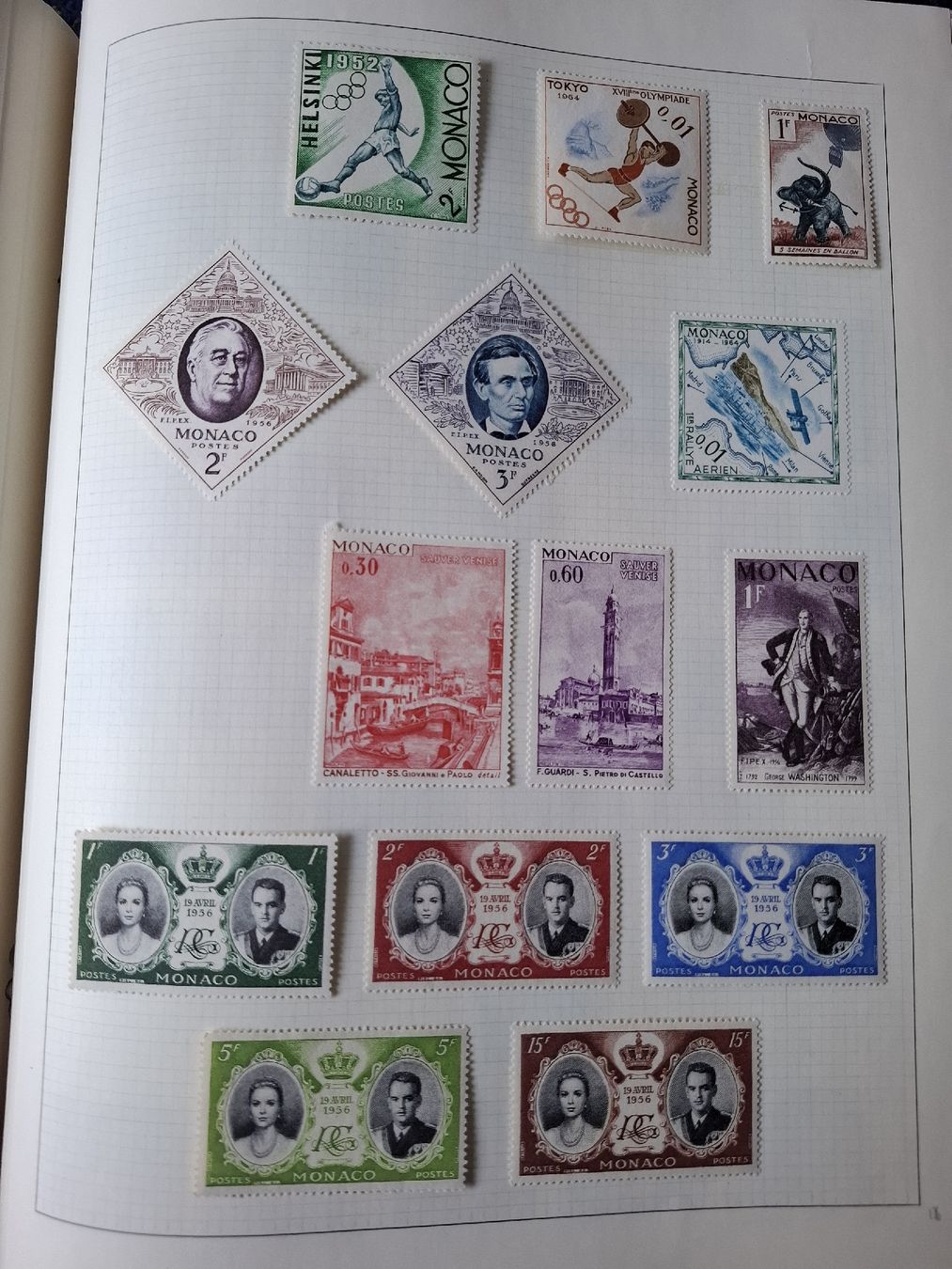 Tous les timbres: timbres Monaco – D'occasion à Onex par lmarconi 1
