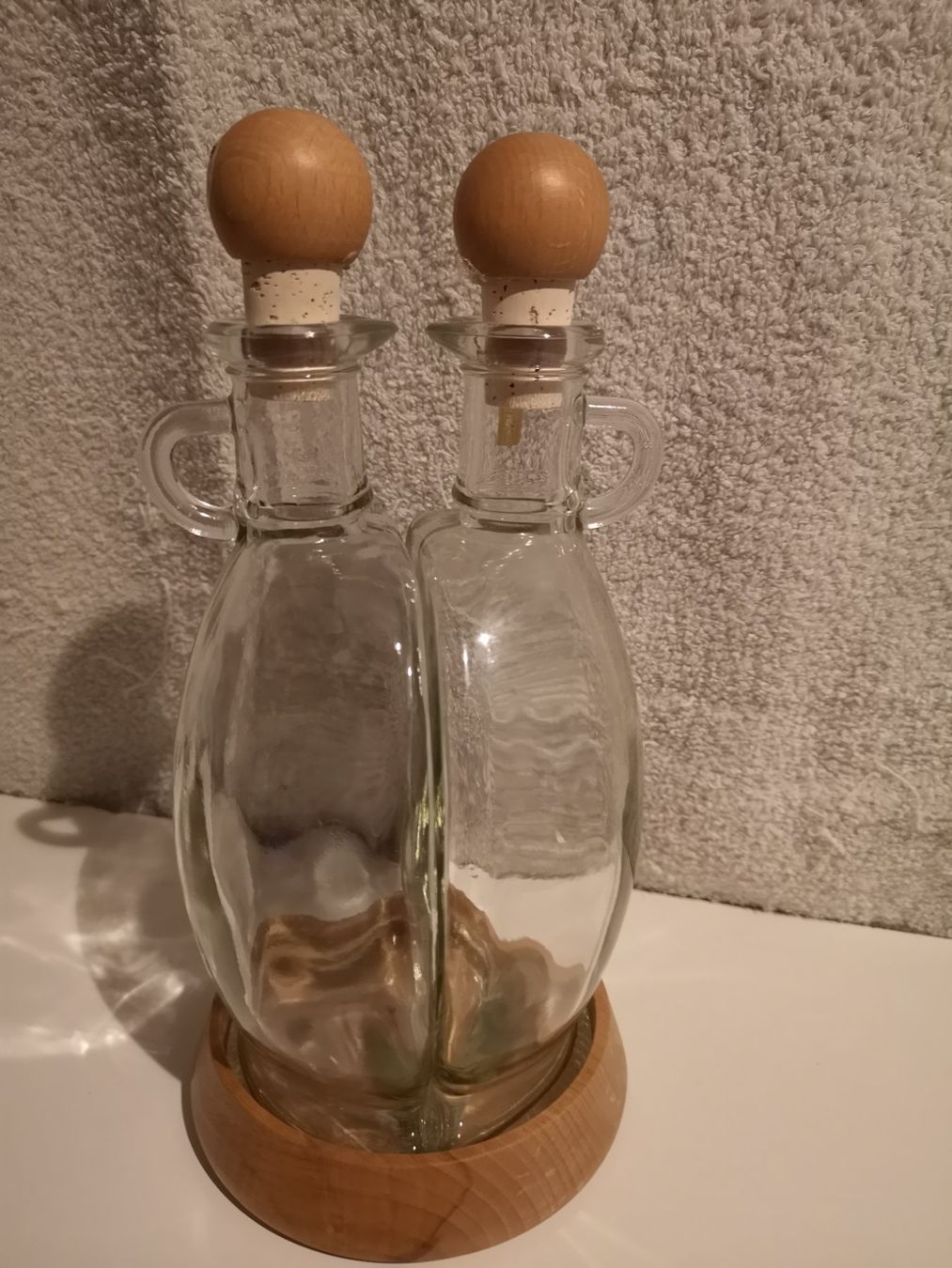 Caraffe: Essig und Oel -  Karaffe - Set – Usato da Steinmaur venduto da Teddybaer14