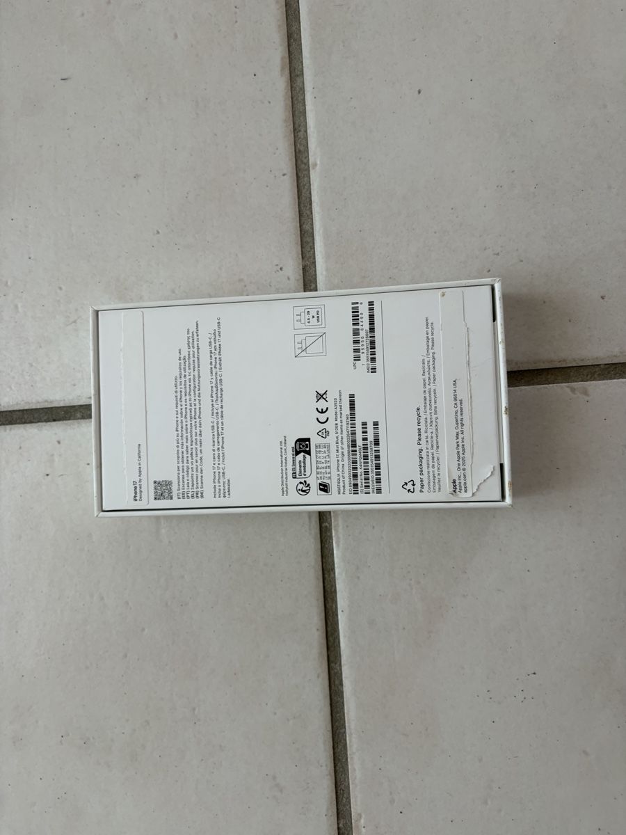 Apple Telefoni cellulari / Smartphones: iPhone 17 512gb blau ovp – Nuovo (secondo la descrizione) da Leissigen venduto da AAA765 1