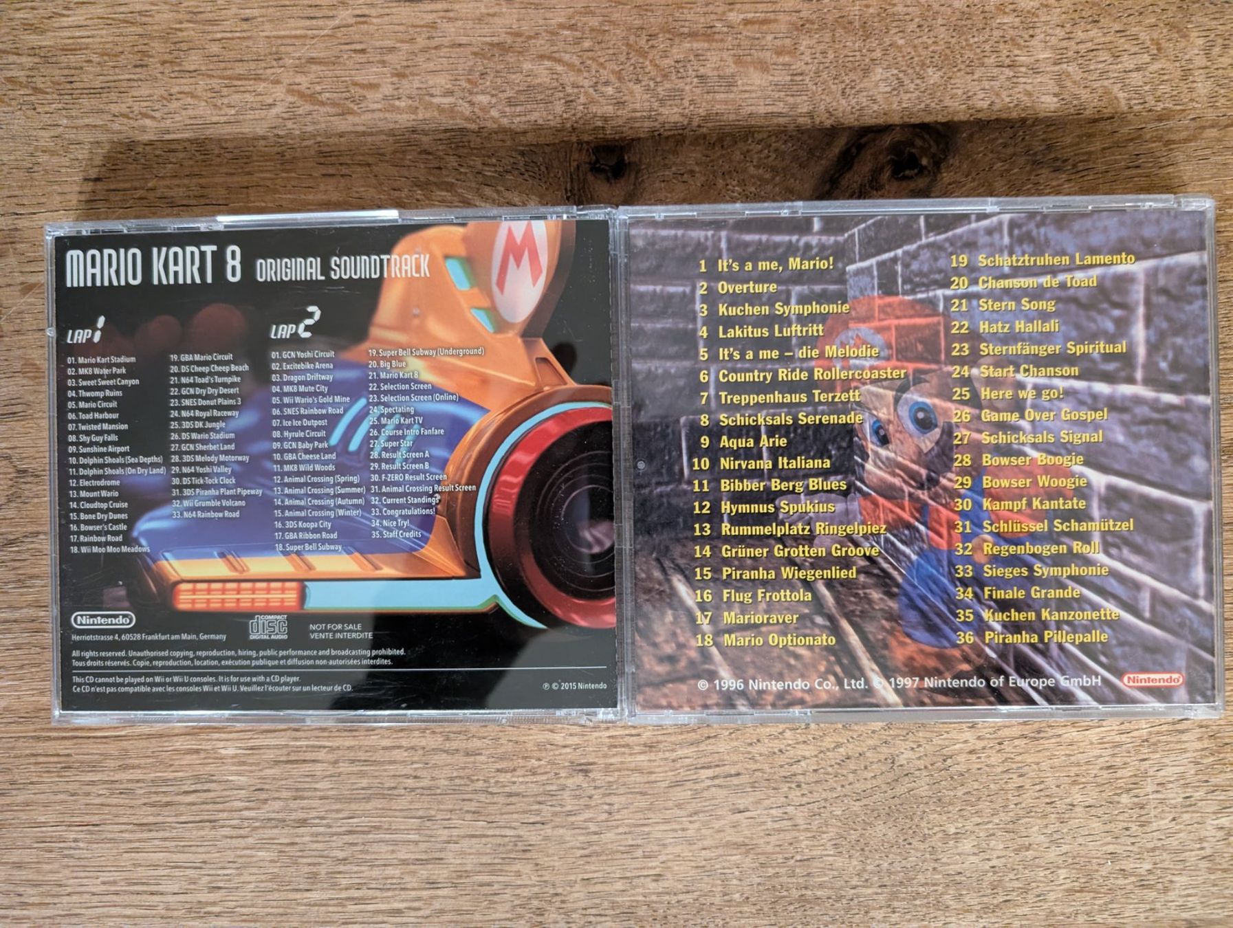 Super Mario 64 Mario Kart 8 original Soundtrack (Gebraucht) in Sursee ...